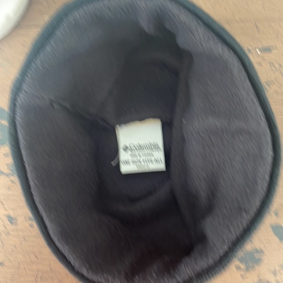 Columbia Unisex Winter Hat Beanie Tuque Black Gray One Size - Picture 5 of 7